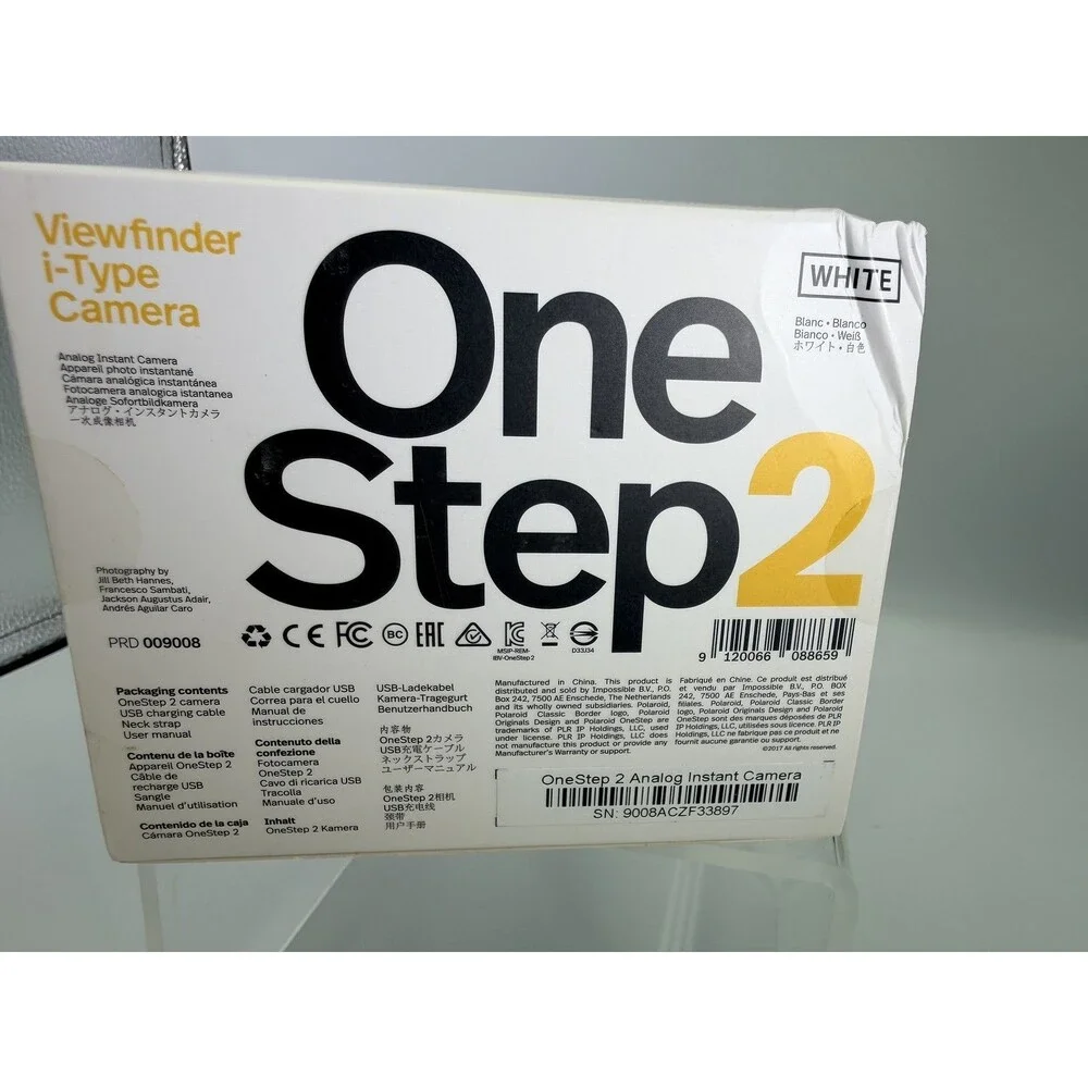 Polaroid OneStep 2 Viewfinder i-Type Instant Film Camera White - NEW In Box